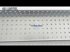 0.8mm delikli dekoratif delikli alüminyum kağıdı sıvı filtrasyonu için