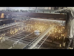 Okul Evi Bahçesi veya Oyun Alanı için Sıcak Dip Galvanize 3D Eğri Çit