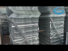 Yüksek Güvenlik Üçgen Çit Paneli Perimetre Koruması İçin Anti Kesme Tel Ağı