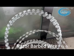 Concertina Razor Wire Coil Etkinlik Önleme için Keskin Blade Tasarımı