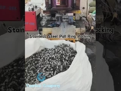 Gaz temizleme ve damıtma için paslanmaz çelik metal pal halkaları