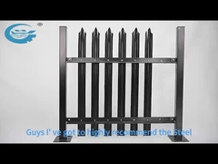 Çelik Palisade Çit 2-3m Genişlik 10 Yıllık Garanti