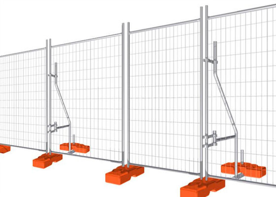Galvanized Austrila Standard Temporary Mesh Fencing For Construction Site