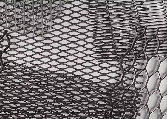 Different Hole Shape Expanded Steel Wire Mesh Sheet High Quality