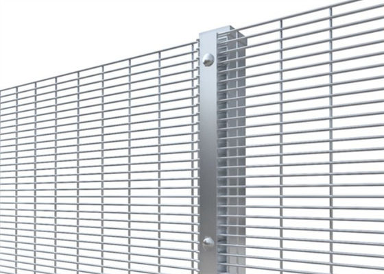 Heavy Gauge Small Hole 3D 358 Anti-climb Security Fencing For Highway