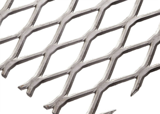 Sprey boya çelik genişletilmiş metal tel örgü dekorasyon için kullanım