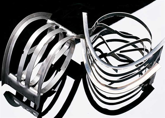 Stainless Steel 304 Metal Intalox Kulesi Endüstriyel 50*50*0.7mm için