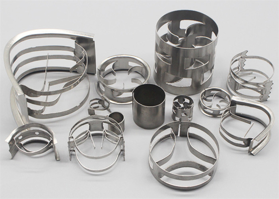 Ss 316 Metal Pall Halkaları Gaz Kirlenmesi İçin Paketleme 38mm*38*0.6mm Iso9001