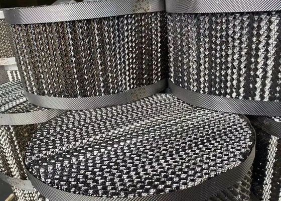 Damıtma Kuleleri İçin SS304 Oluklu Metal Yapı Ambalajı