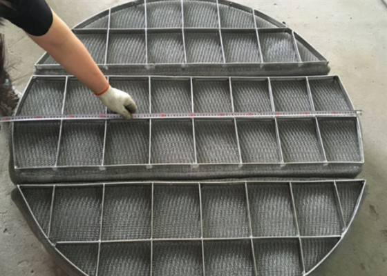 Paslanmaz çelik 304 316 Tel örgü Demister Pad Havacılık Gaz Sıvı Ayrımcılığı için