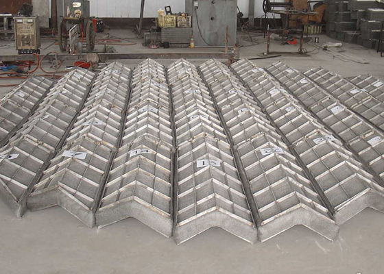 Ss 304 Tricked Wire Mesh Mist Pad For Vapor Liquid Filter / Chemical Tower (Buhar Sıvısı Filtresi / Kimyasal Kule)