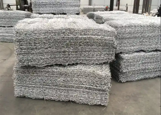 Karayolu Çukurlu Pvc Kaplı Gabion Kutusu Zenk Kaplı 220-270g