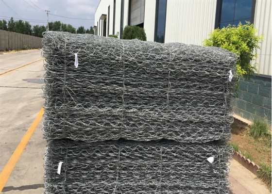 Hdg 120x150 İnce Mesh Metaller Kaya Destek Duvarı için Gabyon Sepeti