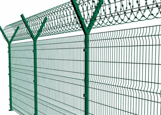 1.23m Yükseklik Üçgen Çit Paneli 3.5mm Tel Diametri ve Özelleştirilebilir Uzunluk