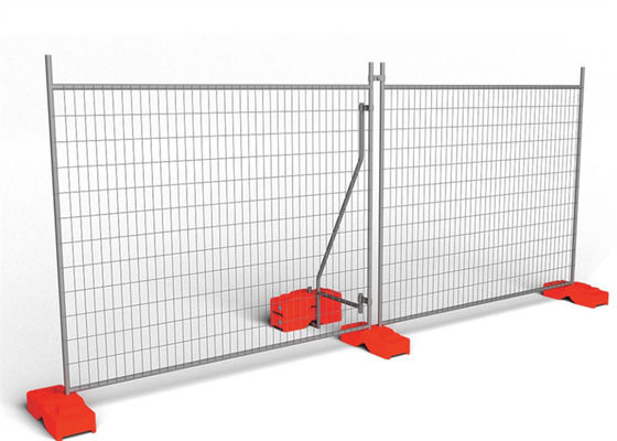 2.5mm Fil çapı Galvanize kaynaklı inşaat alanları için geçici çit