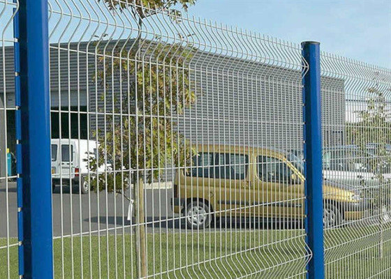 3 boyutlu bahçe çiti halka açık yerler için kavisli kaynaklı tel örgü 1.8*3m