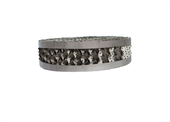Yüksek Saflıklı SS304 304L 316 316L Kütle Aktarımı için Metal Yapılandırılmış Ambalaj 500Y