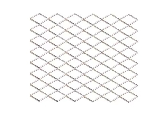 Galvanizli Düşük Karbonlu Çelik Genişletilmiş Metal Tel Ağı Elmas 1.22*2.44m
