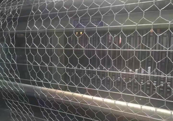 Tozla kaplı veya Galfan Taş Kafesleri Su basıncı kontrolü için güçlendirilmiş 5 mm gabion sepetleri 2.5*1*1m