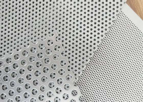 Uzunluğu 100-2500 mm Düşük karbonlu çelikten perforasyonlu tel örgü