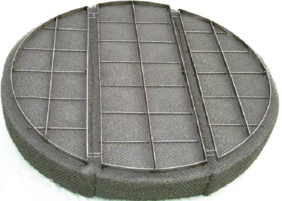 Paslanmaz Çelik Tel Ağı Demister Pad 2-635 Gaz Sıvı Ayrımcılığı Ağı