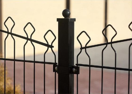 Manzara Alanı Patika Koruması için Korozyona Dayanıklı Çift Yatay Tel Korkuluk