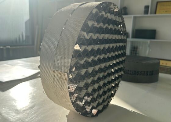 SS304 316L Metal Yapısal Dolgu 500Y/700Y Damıtma İçin