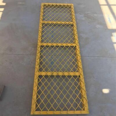 Tek Tipte Eşit Açıklıklara ve Özelleştirilebilir Üretime Sahip Elmas Genişletilmiş Metal Tel Örgü