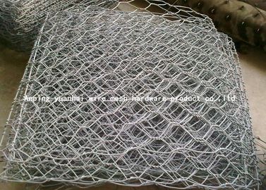 Dayanıklı İşlevli Gabion Tel Örgü 2-3.5mm 60 * 80 80 * 100 100 * 120mm Diyafram
