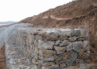 Dayanıklı PVC Kaplı Gabion Hasır Ağır Hizmet Ölçer Çiftliği İçin 2-3.5mm