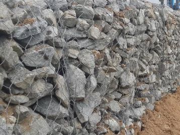 Yüksek Performanslı Altıgen Metal Hasır, İnşaat Bariyer Çit Dimi Dokuma