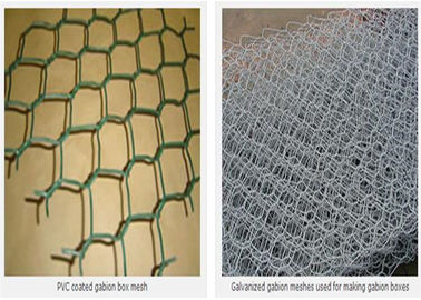 Galvaniz 2x1x0.5m 2.4mm 60x80mm Kaynaklı Gabion Kutu