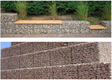 2x1x1m Gabion Basket Wire Mesh ASTM A974 Standart For River