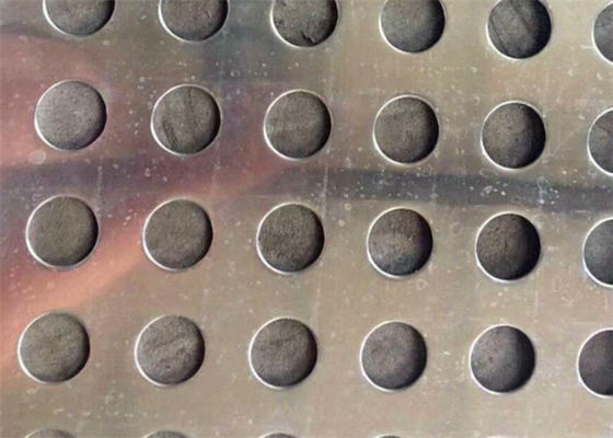 Galvanizli 6mm Yuvarlak Delikli Delikli Hasır Örgü