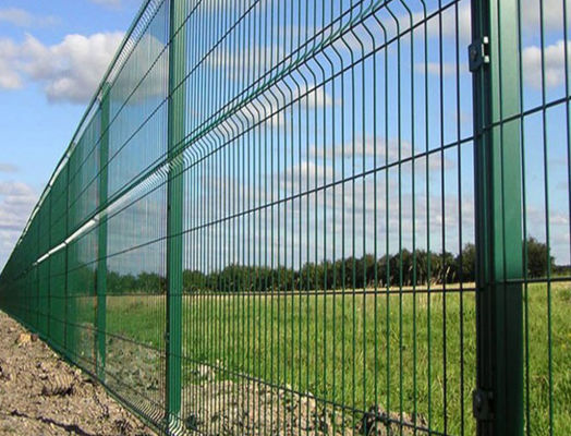 Sıcak Daldırma Galvanizli 3d Eğri Kaynaklı Hasır Çit Paneli